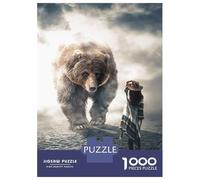 Puzzle Da 1000 Pezzi Per Adolescenti The Giant Bear Puzzle Per Adulti Gioco Pratico Difficile Regalo Di Compleanno E Unico 52x38cm/1000pcs