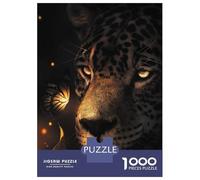 Puzzle Da 1000 Pezzi Per Adolescenti The Glowing Leopard Puzzle Giochi Rilassanti Analisi E Logica Riduzione Dello Stress Regali 38x26cm/1000pcs