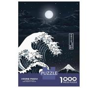 Puzzle Da 1000 Pezzi Per Adolescenti The Great Wave Night Japan Puzzle Per Adulti Giochi Rilassanti Analisi E Logica Regali Unici Per Compleanno E Natale 70x50cm/1000pcs