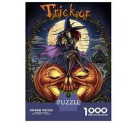 Puzzle Da 1000 Pezzi Per Adolescenti The Halloween Spirit Puzzle Per Adolescenti Gioco Pratico Un'opera D'arte Regali Unici Per Compleanno E Natale 52x38cm/1000pcs