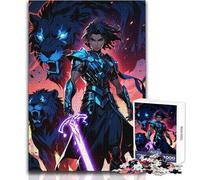 Puzzle da 1000 pezzi per adolescenti The Lion Guard Hand Speed Race Giochi rilassanti per bambini dai 14 anni in su (dimensioni 38x52cm)