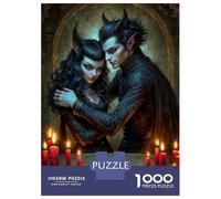 Puzzle Da 1000 Pezzi Per Adolescenti The Lovers - Fantasy Couple Tarot Puzzle Per Adolescenti Giochi Per Famiglie Sfida Difficile Regali Di Compleanno E Unici 38x26cm/1000pcs