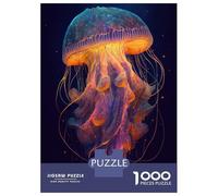Puzzle Da 1000 Pezzi Per Adolescenti The Mysterious Jellyfish 1 Puzzle Per Adulti Giocattoli Fai Da Te Decorazione Per La Casa Offerta Come Regalo Per Tutta La Famiglia 52x38cm/1000pcs