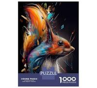 Puzzle Da 1000 Pezzi Per Adolescenti The Nimble Squirrel Puzzle Per Adulti Giochi Rilassanti Taglio Di Precisione Regali Unici Per Compleanni E Occasioni Speciali 38x26cm/1000pcs