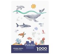 Puzzle Da 1000 Pezzi Per Adolescenti The Ocean Kids Puzzle Per Adolescenti Gioco Rompicapo Difficile Gioco Impegnativo Regali 38x26cm/1000pcs