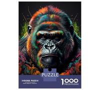 Puzzle Da 1000 Pezzi Per Adolescenti The Old Gorilla Puzzle Per Adulti Giochi Rilassanti Analisi E Logica Regali Unici Per Compleanni 38x26cm/1000pcs