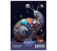Puzzle Da 1000 Pezzi Per Adolescenti The Patient Snail Puzzle Per Adolescenti Gioco Per Famiglie Migliora La Memoria Regali Unici Per Compleanno E Natale 52x38cm/1000pcs