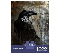 Puzzle Da 1000 Pezzi Per Adolescenti The Raven Contemporary Art Puzzle Giochi Rilassanti Regali Per Donne Regali Di Natale E Compleanno 38x26cm/1000pcs