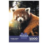 Puzzle Da 1000 Pezzi Per Adolescenti The Red Panda Puzzle Per Adolescenti Gioco Rompicapo Regali Per Donne Attività Divertenti A Casa 38x26cm/1000pcs