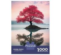 Puzzle Da 1000 Pezzi Per Adolescenti The Sakura Tree Of Life Puzzle Per Adulti Gioco Pratico Decorazione Murale Regali Per Amici E Familiari 52x38cm/1000pcs