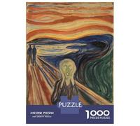Puzzle Da 1000 Pezzi Per Adolescenti The Scream Puzzle Giochi Rilassanti Regali Per Donne Regali Di Natale E Compleanno 70x50cm/1000pcs