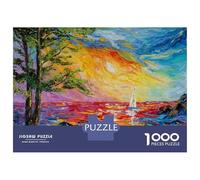 Puzzle Da 1000 Pezzi Per Adolescenti The Sun Goes Down Puzzle Per Adulti Giocattoli Fai Da Te Ma Divertenti E Umoristici Aiutano L'esercizio Del Cervello 52x38cm/1000pcs
