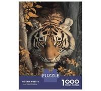 Puzzle Da 1000 Pezzi Per Adolescenti Tiger in The Woods Puzzle Per Adolescenti Giocattoli Fai Da Te Analisi E Logica Per Compleanno, Natale 70x50cm/1000pcs