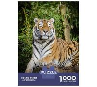 Puzzle Da 1000 Pezzi Per Adolescenti Tiger Lying on Brown Tree Puzzle Per Adulti Gioco Per Famiglie Antistress Regali Di Compleanno E Unici 70x50cm/1000pcs