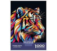 Puzzle Da 1000 Pezzi Per Adolescenti Tiger Wpap Pop Art Puzzle Per Adolescenti Gioco Rompicapo Regali Per Donne Attività Divertenti A Casa 38x26cm/1000pcs