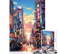 Puzzle da 1000 pezzi per adolescenti Tokyo Giappone gioco educativo taglio di precisione decorazione per la casa giocattolo antistress regalo (38x26cm)