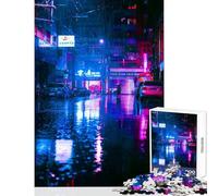 Puzzle da 1000 pezzi per adolescenti Tokyo Giappone Puzzle da 1000 pezzi Giochi rilassanti Regali per donne Uomini Regali per donne (50x75cm)