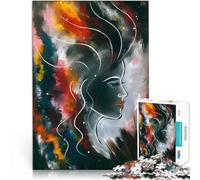 Puzzle da 1000 pezzi per adolescenti Topografia emozionale Giocattolo educativo per l'apprendimento Decorazioni e regali unici per la casa 52x38cm