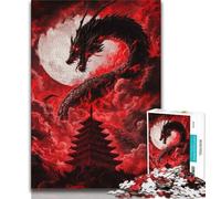 Puzzle da 1000 pezzi per adolescenti "Tornado di fulmini", gioco stimolante e gioco per famiglie con pezzi completamente interconnessi di forma casuale (38x26cm)