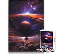 Puzzle da 1000 pezzi per adolescenti, tour in orbita bassa di Giove, passatempo ideale e tranquillo al chiuso, giocattolo di precisione di taglio superiore, dimensioni 50x75cm