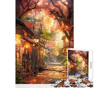 Puzzle da 1000 pezzi per adolescenti "Tra gli alberi" - Gioco rilassante per migliorare la memoria decorazione per la casa giocattolo per allenare la mente e le mani (38x52cm)