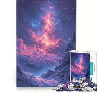 Puzzle da 1000 pezzi per adolescenti "Tra le stelle", gioco per famiglie, impegnativo da completare, regalo per amici e parenti 38x52cm