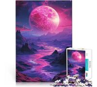 Puzzle da 1000 pezzi per adolescenti tramonto in montagna Giocattoli di gioco impegnativi Ogni pezzo è unico - Gioco divertente e stimolante per tutta la famiglia 75x50cm