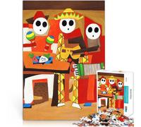 Puzzle da 1000 pezzi per adolescenti Tre ragazzi Mariachi Riduzione dello stress interessante Collezione di artisti, Belle arti 38x26cm