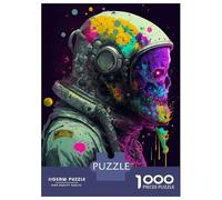 Puzzle Da 1000 Pezzi Per Adolescenti Trippy Zombie Astronaut Puzzle Per Adolescenti Giochi Rilassanti Corsa Di Velocità Manuale Aiuta Ad Allenare Il Cervello 52x38cm/1000pcs