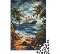 Puzzle Da 1000 Pezzi Per Adolescenti Tropical Cruise Island Scene Puzzle Giochi Divertenti Regalo Decorativo Perfetto Per Amici E Familiari 70x50cm/1000pcs