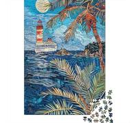 Puzzle Da 1000 Pezzi Per Adolescenti Tropical Island Cruise Scene Puzzle Giochi Divertenti Regalo Decorativo Perfetto Per Amici E Familiari 52x38cm/1000pcs
