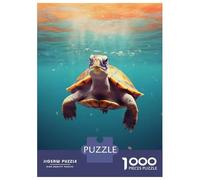 Puzzle Da 1000 Pezzi Per Adolescenti Turtle Animal Puzzle Per Adulti Gioco Pratico Assemblaggio Di Modelli Regali Unici Per Compleanni E Occasioni Speciali 70x50cm/1000pcs