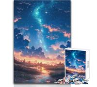 Puzzle da 1000 pezzi per adolescenti Twilight Melodies, accogliente e rilassante, divertimento per il tempo libero, vestibilità perfetta, alta precisione, dimensioni giocattolo 50x75cm