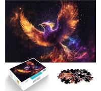 Puzzle da 1000 pezzi per adolescenti Uccello fenice Antistress Vacanza in patria Uccidere il tempo Giocattoli per la decorazione della casa 52x38cm