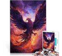 Puzzle da 1000 pezzi per adolescenti Uccello fenice mistico Giocattoli per l'intrattenimento in famiglia è ideale come regalo per tutta la famiglia 75x50cm