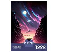 Puzzle Da 1000 Pezzi Per Adolescenti UFO Encounter Puzzle Per Adulti Gioco Per Famiglie Decorazione Perfetta Attività Divertenti A Casa 38x26cm/1000pcs