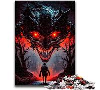 Puzzle da 1000 pezzi per adolescenti, umano e mostro, per gioco educativo, giocattolo da regalare a tutta la famiglia, 50x75cm