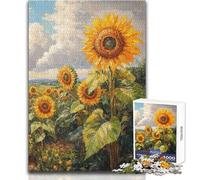 Puzzle da 1000 pezzi per adolescenti "Un cielo pieno di sole", gioco stimolante, giocattoli, decorazione da parete, regalo per compleanni, dimensioni 38x26cm