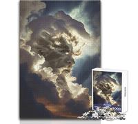 Puzzle da 1000 pezzi per adolescenti, un dio delle nuvole, gioco stimolante, giocattoli, decorazione da parete, regalo per compleanni, dimensioni 50x75cm