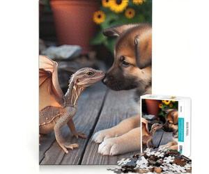 Puzzle da 1000 pezzi per adolescenti: un incontro magico, gioco pratico, assemblaggio di modelli, compleanno e Natale 50x75cm