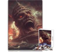 Puzzle da 1000 pezzi per adolescenti Un incubo alla deriva sul mare Rompicapo Giochi per famiglie Migliora la memoria Regalo di compleanno Dimensioni 50x75cm