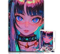 Puzzle da 1000 pezzi per adolescenti, un simpatico gioco di esplosione anime con un design meraviglioso, un regalo per migliorare la memoria per i compleanni, dimensioni 50x75cm