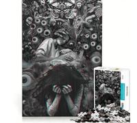 Puzzle da 1000 pezzi per adolescenti un vero incubo gioco educativo taglio di precisione regalo perfetto per gli appassionati di videogiochi 50x75cm