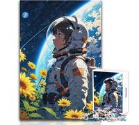 Puzzle da 1000 pezzi per adolescenti "Un viaggio oltre la Terra", rompicapo, giochi per famiglie, decorazione perfetta, giocattolo, decorazione da parete, dimensioni 38x26cm