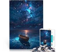Puzzle da 1000 pezzi per adolescenti Un viaggio silenzioso sotto la notte stellata Gioco pratico perché è ideale come regalo per tutta la famiglia 75x50cm