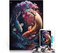 Puzzle da 1000 pezzi per adolescenti Un viaggio Yin e Yang V2 Giocattoli di gioco impegnativi Adatto per la decorazione del desktop 38x26cm