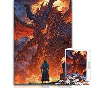 Puzzle da 1000 pezzi per adolescenti Una battaglia contro l'oscurità Rompicapo Giochi per famiglie Migliora la memoria Regalo di compleanno Dimensioni 38x52cm