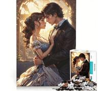 Puzzle da 1000 pezzi per adolescenti, una bellissima e dolce coppia, gioco pratico, ideale per passare il tempo durante le vacanze, compleanno e Natale 50x75cm