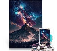 Puzzle da 1000 pezzi per adolescenti Una vista sulle montagne della galassia Difficile e sfidante perché è ideale come regalo per tutta la famiglia 38x26cm