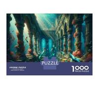 Puzzle Da 1000 Pezzi Per Adolescenti Underwater Fantasy World Puzzle Per Adulti Giocattolo Decorazione Da Parete Un'opera D'arte Per Compleanno, Natale 70x50cm/1000pcs
